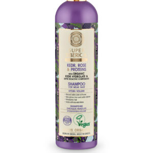 CHAMPÚ PROFESIONAL PINO, ROSA Y PROTEÍNAS, PARA CABELLO DÉBIL, 400ML