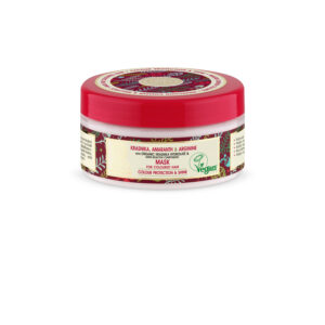 MASCARILLA CAPILAR PROFESIONAL ARÁNDANO DE KAMCHATKA, AMARANTO Y ARGININA, PARA CABELLO TEÑIDO, 300ML