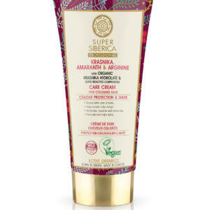 CREMA CAPILAR PROFESIONAL ARÁNDANO DE KAMCHATKA, AMARANTO Y ARGININA, PARA CABELLO TEÑIDO, 50ML