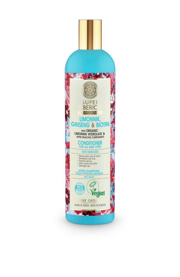 BÁLSAMO CAPILAR PROFESIONAL SCHIZANDRA, GINSENG Y BIOTINA, PARA TODO TIPO DE CABELLO, 400ML
