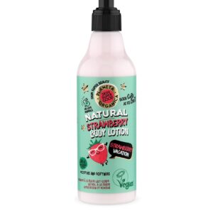 LOCIÓN CORPORAL NATURAL DE FRESA «STRAWBERRY VACATION», 250ml