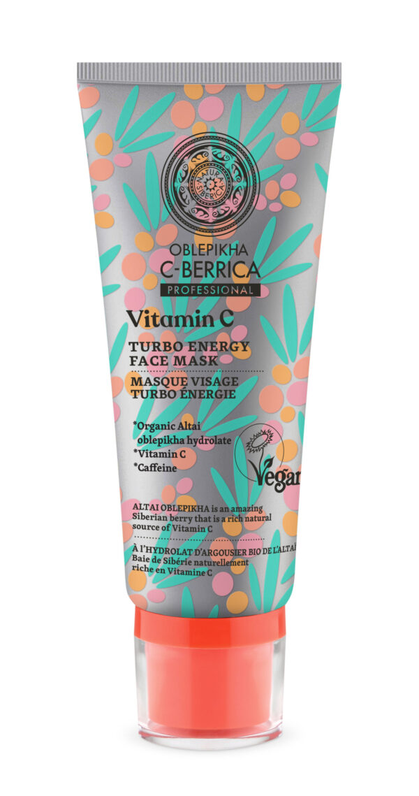 MASCARILLA FACIAL ENERGÍA TURBO, 100 ML