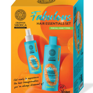 FABULOUS HAIR ESSENTIALS SET: CHAMPÚ VOLUMINIZADOR, 400 ML + SÉRUM MULTIFUNCIÓN, 200 ML