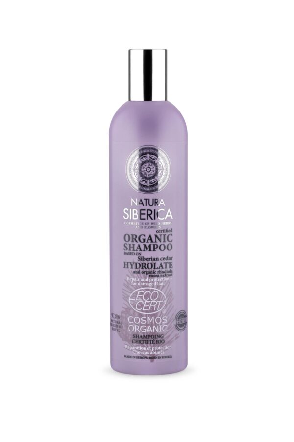 CHAMPU ORGANICO CERTIFICADO. PROTECCION Y REPARACION. PARA EL CABELLO DAÑADO, 400ML
