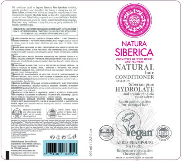 BALSAMO PARA CABELLO DAÑADO, PROTECCION Y REPARACIÓN, 400 ml - Image 3