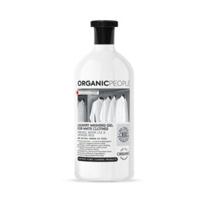 DETERGENTE LÍQUIDO PARA LA ROPA BLANCA ECOLÓGICO, ORGANIC WATER LILY & JAPANESE RICE, 1000 ml
