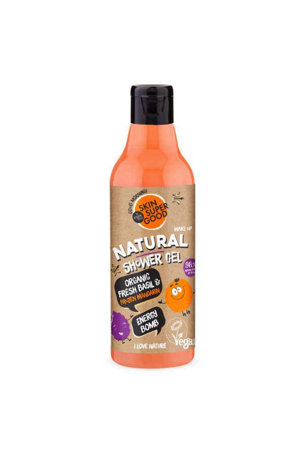 GEL DE DUCHA NATURAL «ENERGY BOMB», 250 ml