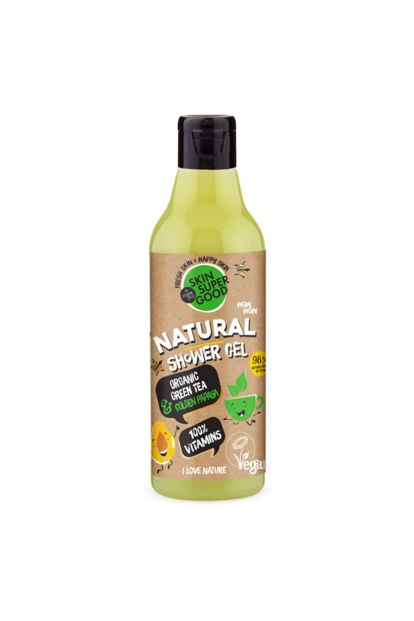 GEL DE DUCHA NATURAL «100 % VITAMINS», 250ml