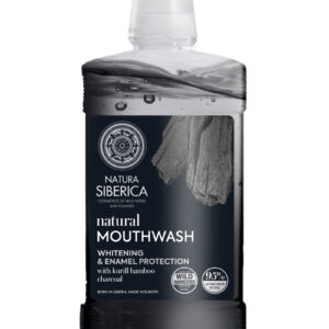 ENJUAGUE BUCAL NATURAL, CARBÓN DE BAMBÚ DE KURIL, 520 ML