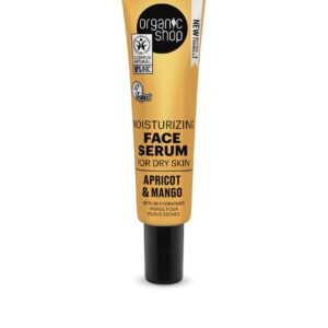 SÉRUM FACIAL HIDRATANTE PARA PIEL SECA «ALBARICOQUE Y MANGO» DE ORGANIC SHOP, 30 ML