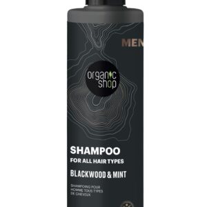 CHAMPÚ PARA TODO TIPO DE CABELLO «CORTEZA DE ROBLE Y MENTA» DE ORGANIC SHOP, 280 ML