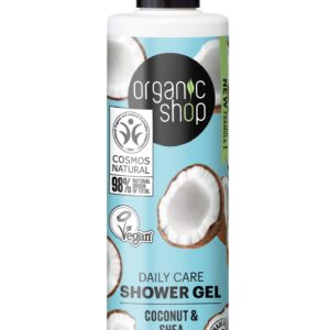 GEL DE DUCHA PARA EL CUIDADO DIARIO «COCO Y KARITÉ» DE ORGANIC SHOP, 280 ML