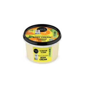 CREMA CORPORAL VIGORIZANTE «CLEMENTINA Y LIMÓN» DE ORGANIC SHOP, 250 ML