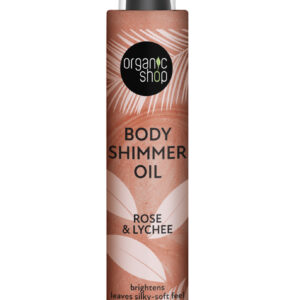 ACEITE BODY SHIMMER ROSA Y LICHI, 100 ML