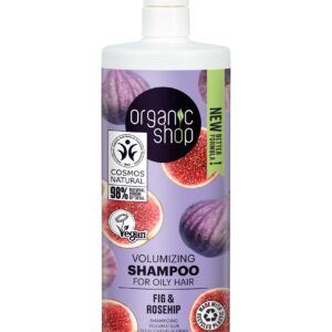 CHAMPÚ VOLUMINIZADOR PARA CABELLO GRASO HIGO Y ESCARAMUJO, 1000 ML