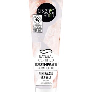 OS MINERALES Y SAL MARINA. PASTA DE DIENTES NATURAL CERTIFICADA «ENCÍAS SANAS», 100 G