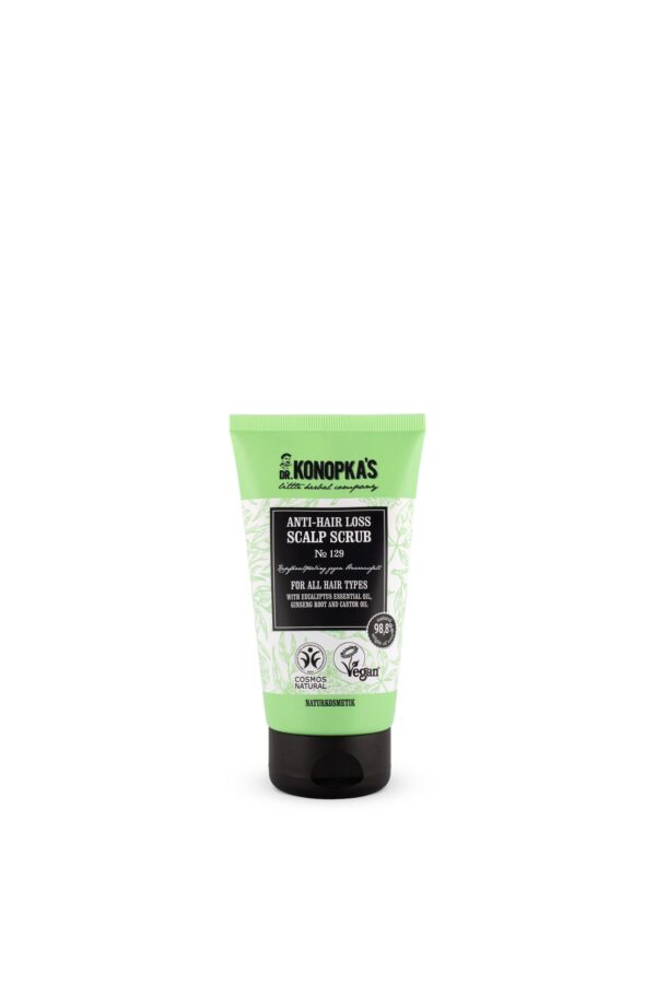 EXFOLIANTE ANTICAÍDA PARA EL CUERO CABELLUDO #129 PARA TODO TIPO DE CABELLO, 150 ML