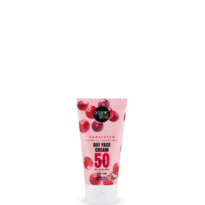 CREMA DE DÍA FACIAL CON PROTECCIÓN SOLAR ARÁNDANO ROJO + ANTIOXIDANTES  SPF50, 50 ML