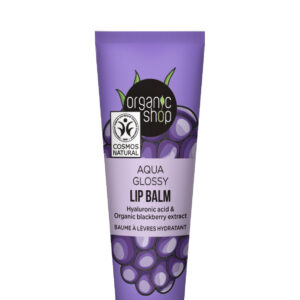 BÁLSAMO LABIAL BRILLO AQUA CON ÁCIDO HIALURÓNICO Y EXTRACTO DE MORA, 10 ML