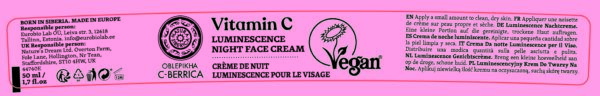 CREMA DE NOCHE FACIAL l «LUMINISCENCE», 50 ml - Image 3