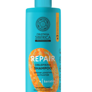 CHAMPÚ REPARADOR DE QUERATINA, 400 ML