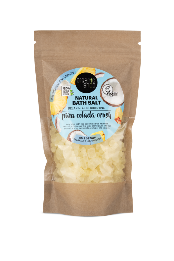 SALES DE BAÑO NATURALES «PIÑA COLADA CRUSH», 500 G