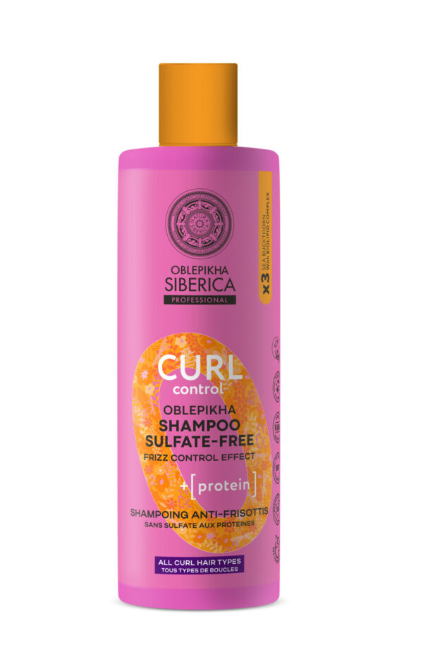 CHAMPÚ SIN SULFATOS CON PROTEÍNAS «CURL CONTROL», 400 ML
