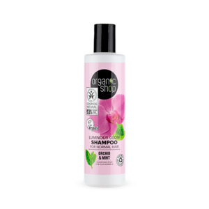 CHAMPÚ PARA CABELLO NORMAL «ORQUÍDEA Y MENTA», 280 ML