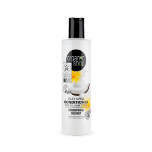 ACONDICIONADOR PARA TODO TIPO DE CABELLO «FRANCHIPÁN Y COCO», 280 ML
