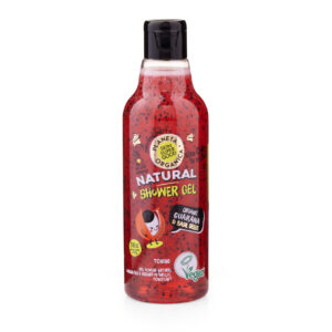 GEL DE DUCHA NATURAL DE GUARANÁ ORGÁNICO  Y SEMILLAS DE ALBAHACA, 250ml