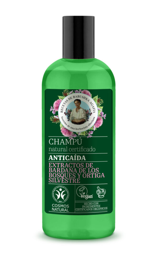 GREEN AGAFIA CHAMPU ANTICAIDA 260ML
