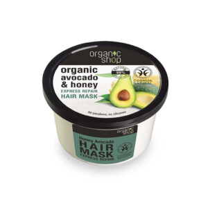 MASCARILLA REPARADORA PARA CABELLO DAÑADO AGUACATE Y OLIVA, 250 ml