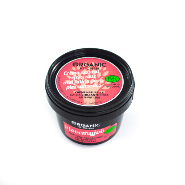 CREMA NATURAL REFRESCANTE ANTI- FATIGA PARA PIES  #ILOVEMYJOB,  100 ML
