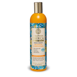 ACONDICIONADOR CON HIDROLATO DE ESPINO AMARILLO ORGÁNICO PARA CABELLO NORMAL Y CABELLO SECO, HIDRATACIÓN INTENSIVA, 400 ML