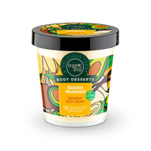 CREMA CORPORAL REPARADORA «BATIDO DE PLÁTANO», 450 ML