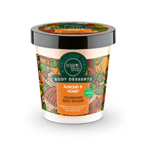 MOUSSE CORPORAL NUTRITIVO «ALMENDRA Y MIEL», 450 ML