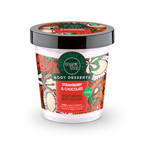 MOUSE CORPORAL HIDRATANTE «FRESA Y CHOCOLATE», 450 ML