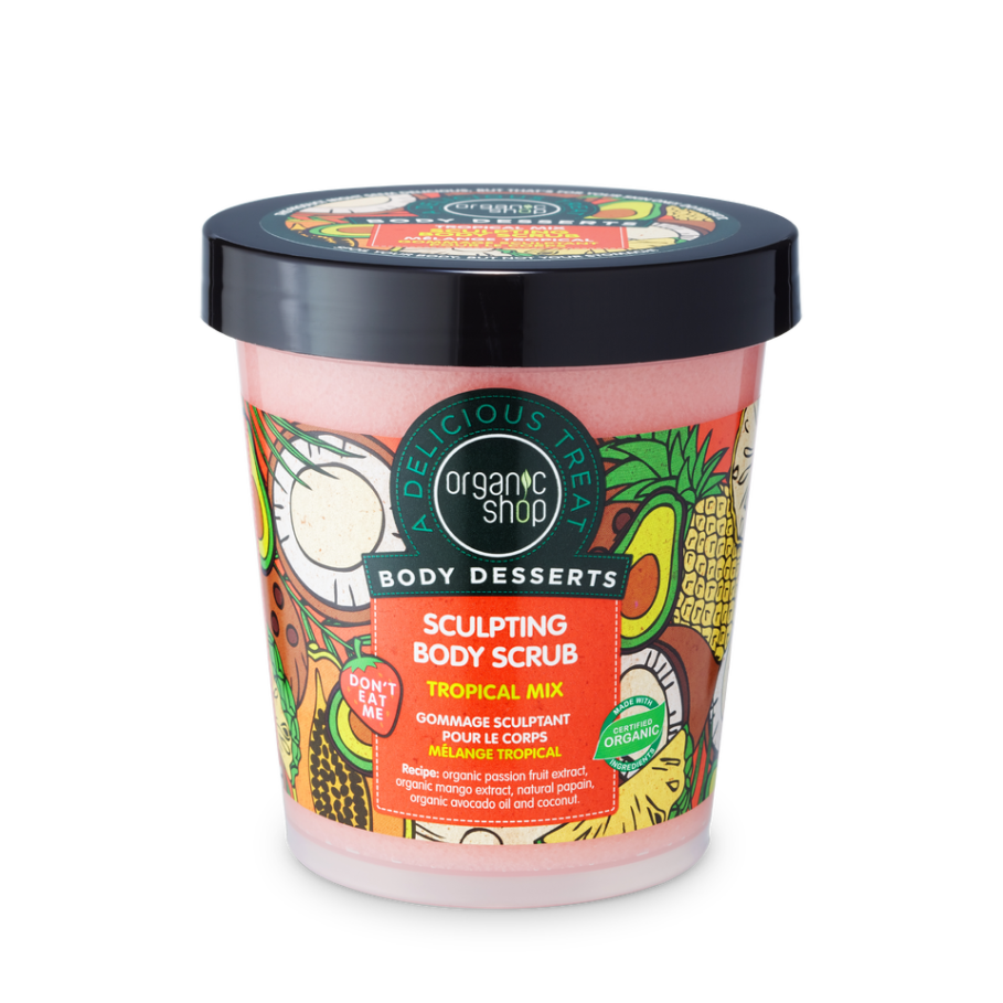 EXFOLIANTE CORPORAL MODELADOR «MEZCLA TROPICAL», 450 ML