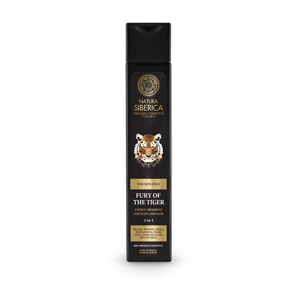LA FURIA DEL TIGRE - CHAMPÚ ENERGIZANTE PARA CUERPO Y CABELLO 2 EN 1