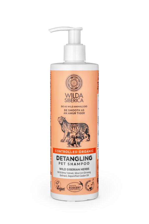 CHAMPÚ DESENREDANTE PARA MASCOTAS , 400 ML
