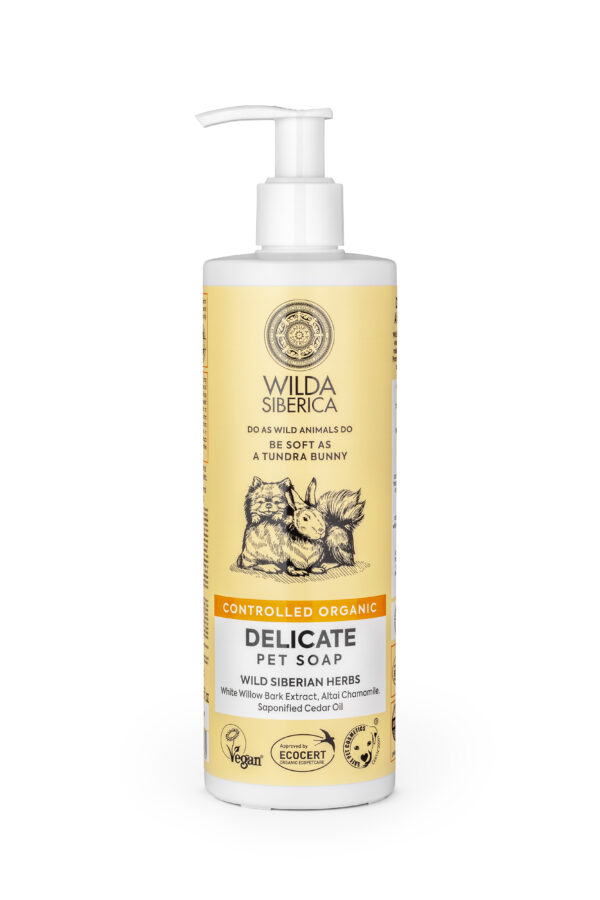 JABÓN DELICADO PARA MASCOTAS, 400 ML