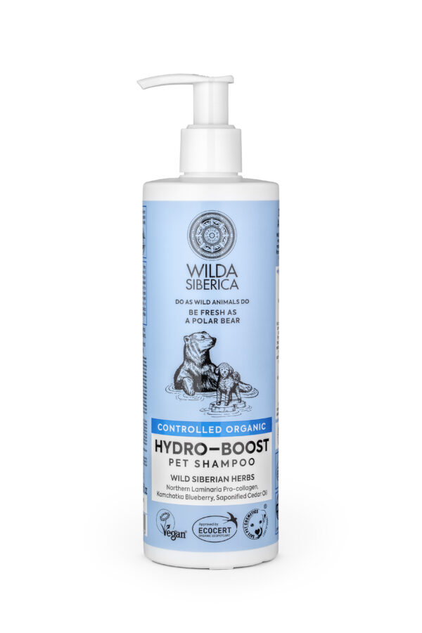 CHAMPÚ HYDRO-BOOST PARA MASCOTAS, 400 ML
