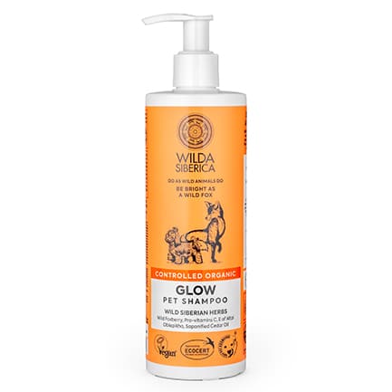 Champú brillo para mascotas