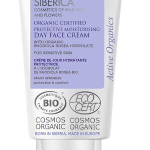 CREMA DE DÍA FACIAL HIDRATANTE Y PROTECTORA CERTIFICADA ORGÁNICA PARA PIEL SENSIBLE, 50 ML
