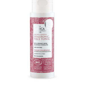 TÓNICO FACIAL HIALURÓNICO ANTIENVEJECIMIENTO CERTIFICADO ORGÁNICO, 150 ML