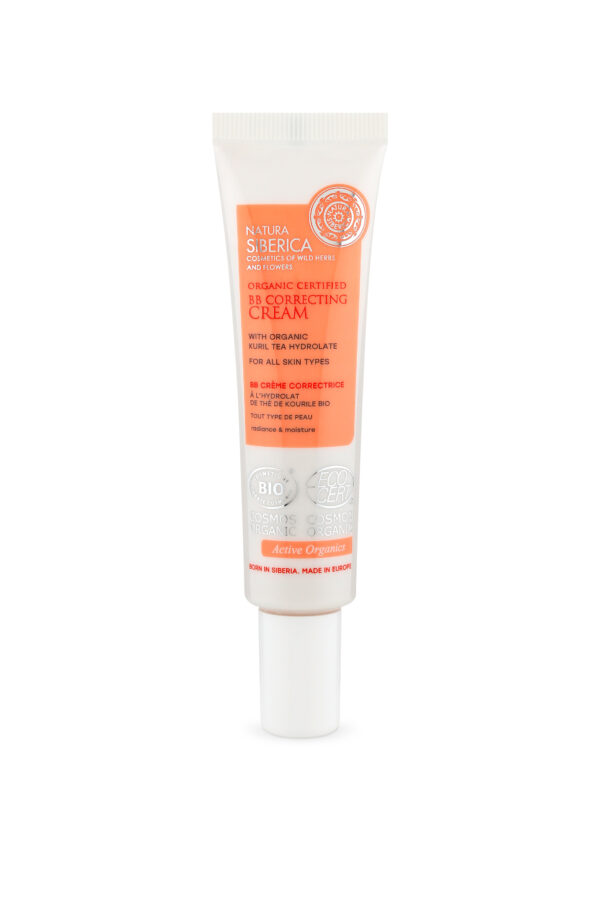BB CREAM CORRECTORA CERTIFICADA ORGÁNICA PARA TODO TIPO DE PIEL, 30 ML