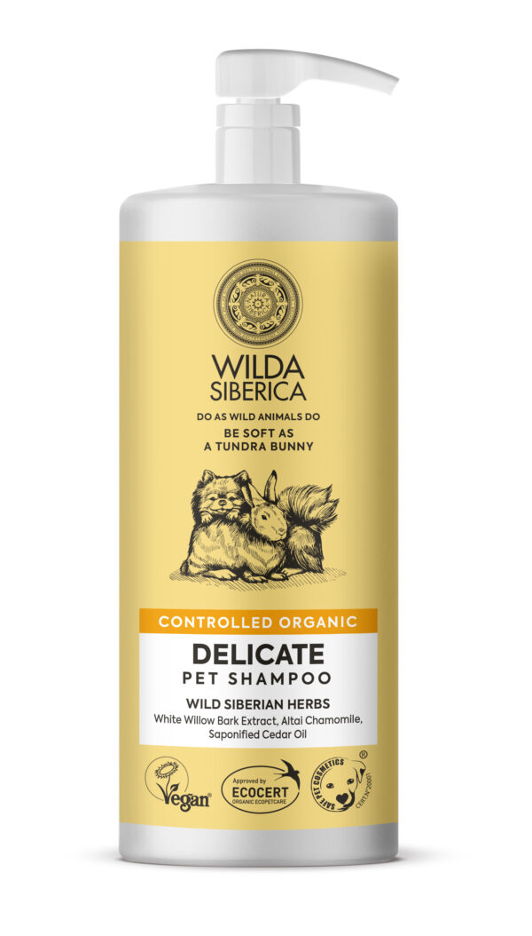 CHAMPÚ DELICADO PARA MASCOTAS, 1L