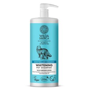 Champú para pelo blanco para mascotas 1L