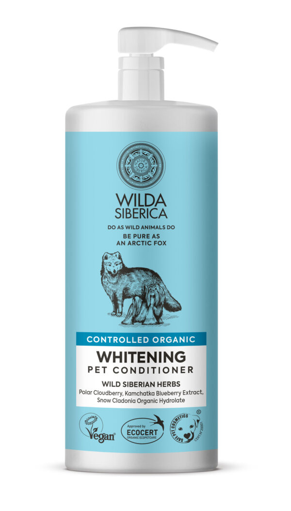 ACONDICIONADOR PARA PELO BLANCO PARA MASCOTAS, 1L