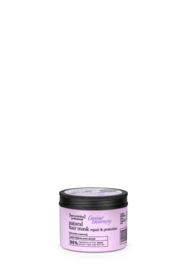 MASCARILLA CAPILAR NATURAL <<TERAPIA DE CAVIAR>> REPARACIÓN Y PROTECCIÓN, 150 ML